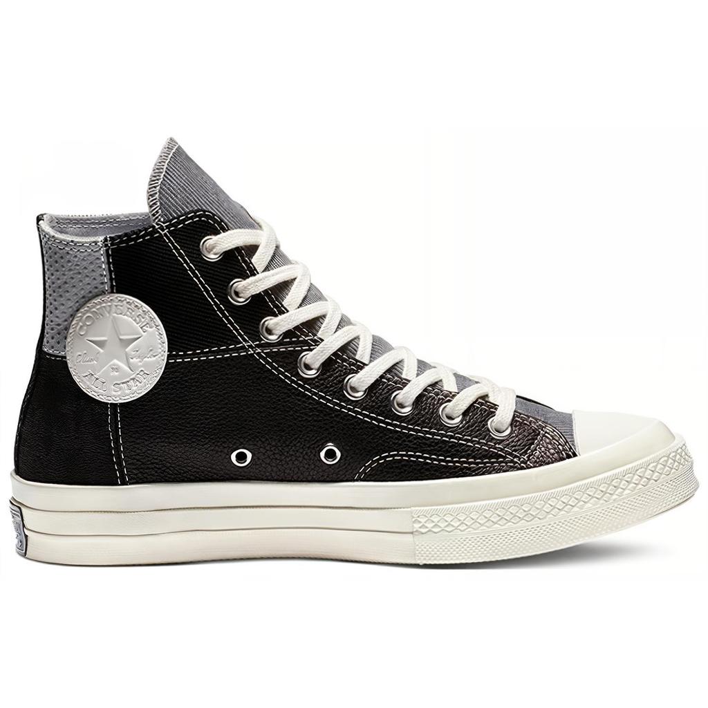 Chuck 70 Converse Mixed Material Hi Black Egret 163220C