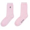 NICK&NICOLE NICK NICOLE LOGO SOCKS_PINK