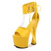 20Cm Heel 10Cm Platform Women Sexy Platform Sandals Stripper Heels Platform Sandals Women