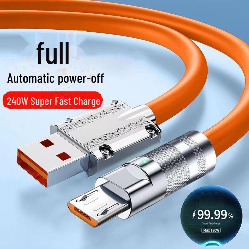 Кабель Jike Line Triple-Fast для быстрой зарядки устройств Apple, Huawei и Android