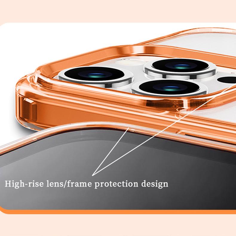 Новинка 2023 года для iPhone 12 13 14 15 Pro Max, прозрачный чехол с рассеиванием тепла и подушкой безопасности против падения для iPhone 15, чехол Funda