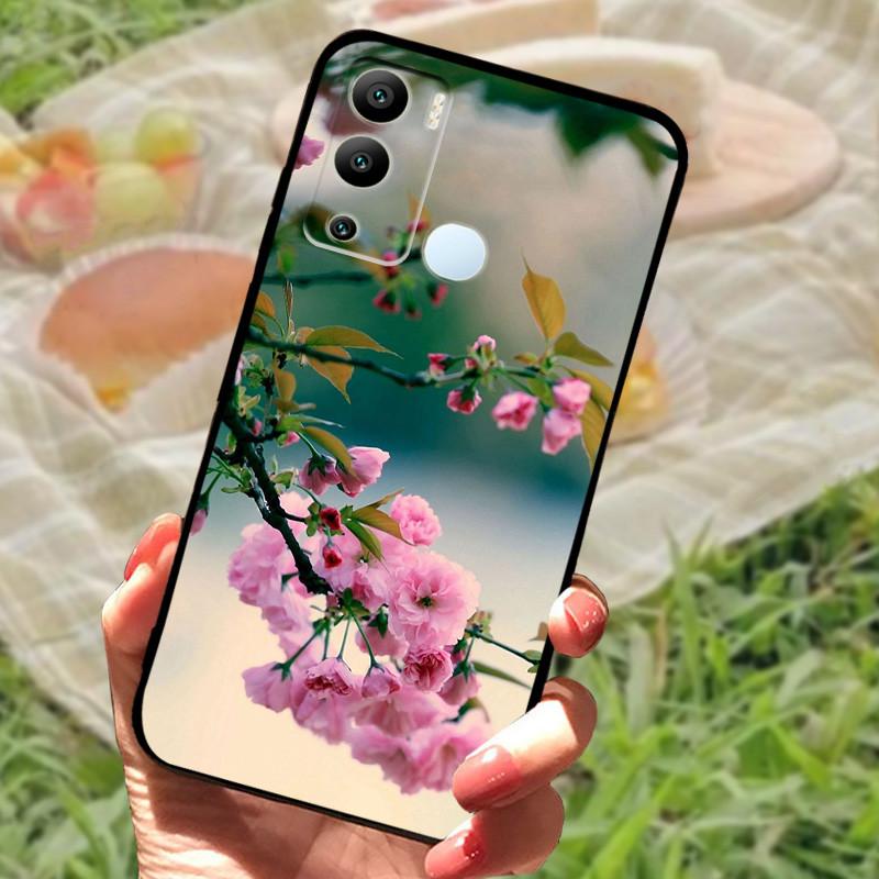 Чехол для Infinix Hot 12i 12 i X665B Силиконовый Мягкий ТПУ Чехол для Телефона Для Infinix Hot 12 Pro X668C Чехлы Hot12 X6817 Бампер Fundas