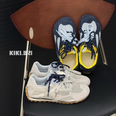 Сетчатые кроссовки на скрытой платформе, женские, в стиле папиных кроссовок Форреста Гампа, женские, ins тренд 2025 лето, новые, ретро, на толстой подошве, дышащие, повседневные