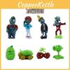 Plant Vs. Zombie Birthday Cake Decoration Peashooter Bomb Cherry Iron Bucket Zombie Cake Ornament