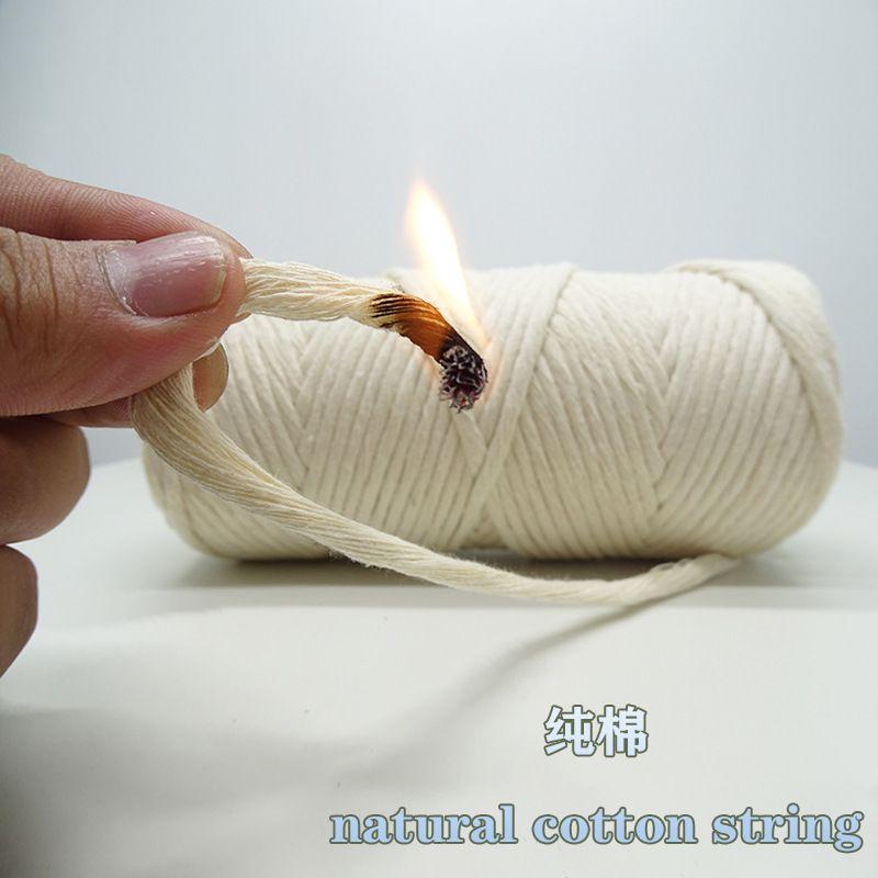 Заводская Декоративная Шнур-Нить DIY 3 мм Хлопковая Макраме Веревка