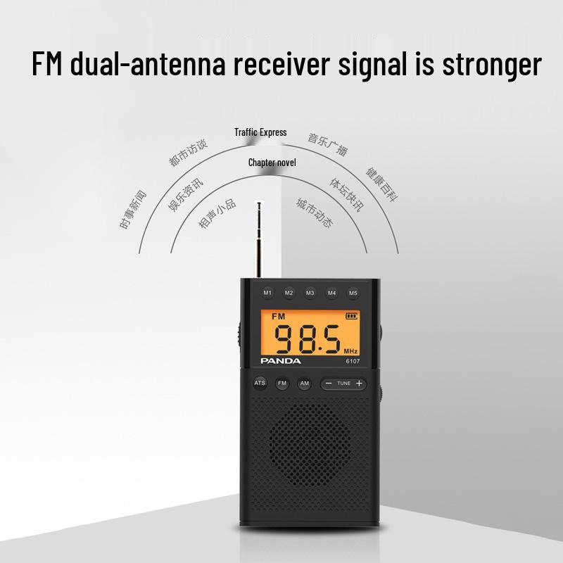 Panda6107 FM Radio Receiver for Gaokao & CET-4/6 Exam Preparation Students