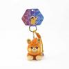Kawaii Anime Plush Keychain Pikachu Eevee Mew Squirtle Bulbasaur Soft Stuffed Toy Bag Charm Pendant Kids Birthday Gift