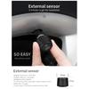 Jansite Car TPMS Cigarette Lighter Tire Pressure Monitoring System Sensors Auto Security Tpsm Sensor Adjustable Display Angle