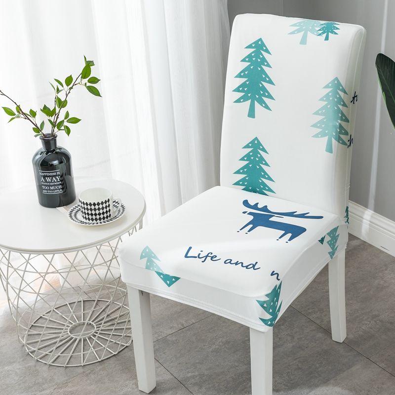 2 шт., чехлы на стулья, универсальный бытовой чехол на стул, эластичный комплект подушек для обеденного стула, чехол для сиденья, чехол для стула