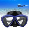 Adult Diving Goggles Swimming Scuba Snorkel Equipment Anti Fog Underwater Glasses(Blue )