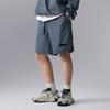Li-Ning Спортивные шорты серии CF, однотонные, на шнуровке, водонепроницаемые, тканые, мужские, цветные, лазерные, AKSU643-1