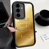 Чехол для телефона для Samsung Galaxy A17 A16 A15 A14 A13 Тонкая золотая узорная печать A56 A36 A26 A55 A35 A25 A54 A34 A24 A53 A33 A23 A07