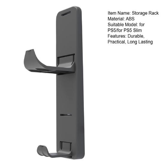 Стойка для хранения игровых наушников, органайзер для контроллера, прочная, несущая компактная складная конструкция, держатель для хранения для PS5/PS5 Slim
