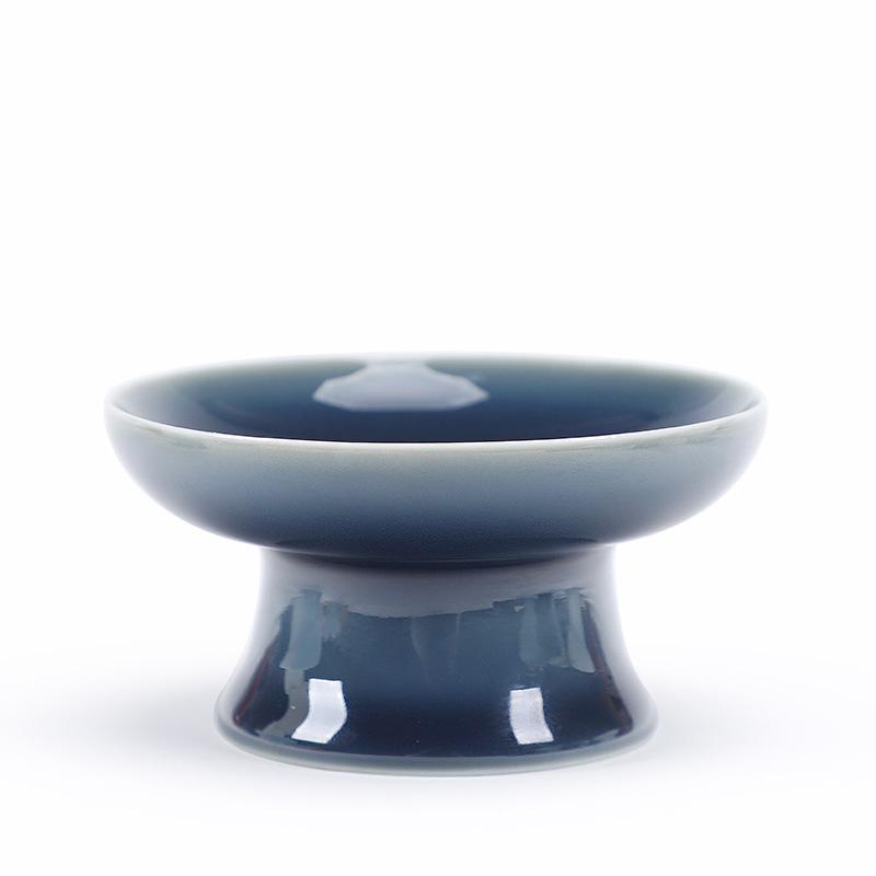 Exquisite Ceramic Snack Plate: Chinese Style Small Tray for Fruits and Nuts
