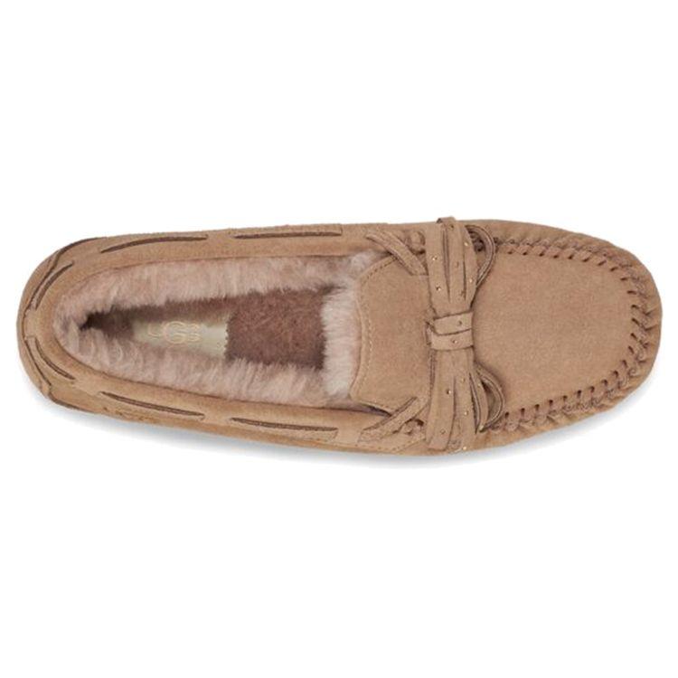 UGG Удобные повседневные туфли Dakota Bling Bow без застежек, женские туфли цвета бука 1120880-BCHW