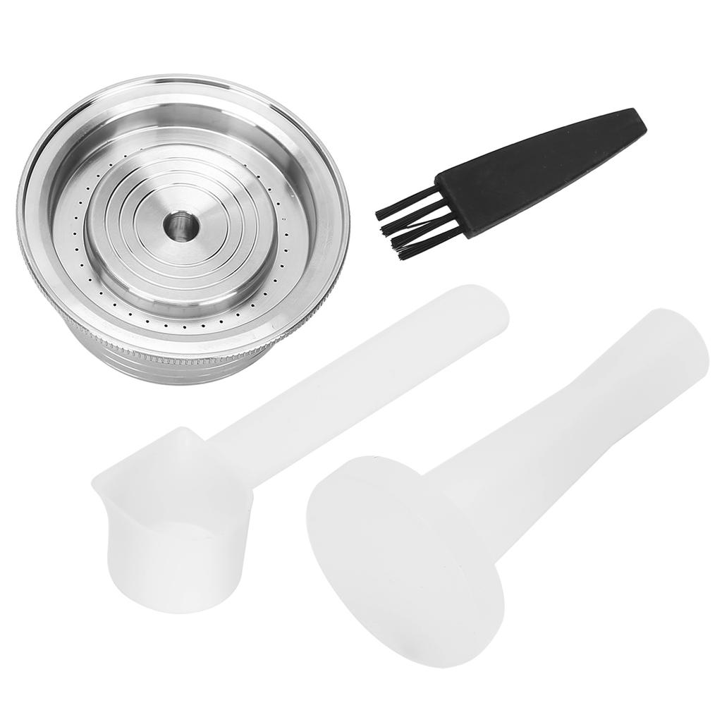 Кофейные капсулы из нержавеющей стали, многоразовые, заправляемые фильтры для кофе для Nespresso Vertuo Plus