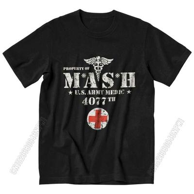 Футболка из хлопка Vintage Mash Tv Show для мужчин, футболка из 100% хлопка, летняя футболка, подарок для женщин, унисекс, одежда, новинка, дизайн