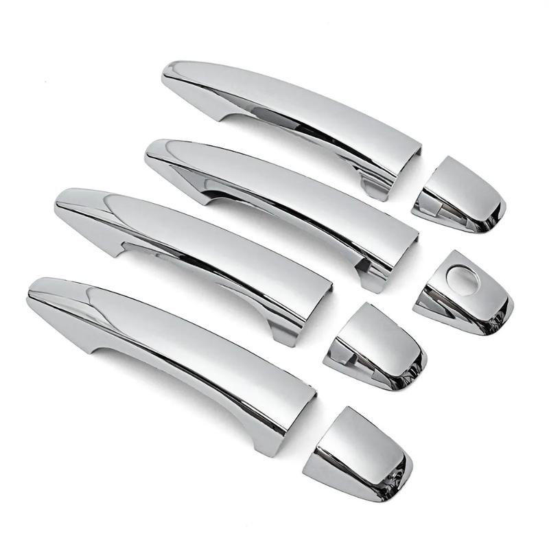 Car Decoration Door Handle Cover For Toyota Sienna XL30 2011- All Model Chrome Silver Cars Accessories Exterior Styling