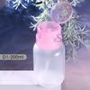 100/200ml Empty Press Pump Dispenser Plastic Lockable Leak-proof Nails Polish Remover Pressed Bottle Makeup Tools Liquid Storage