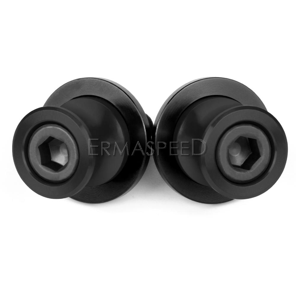 Для Z1000 Z900 Z750 Z250 NINJA250 Z50L ER6N катушки маятника мотоцикла задняя подставка винты ползунки M8 M10 алюминий с ЧПУ