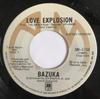 7-дюймовая пластинка TONY CAMILLO'S BAZUKA - Love Explosion AM1744S A&M Records 1975 Канада Соул/Фанк Б/У