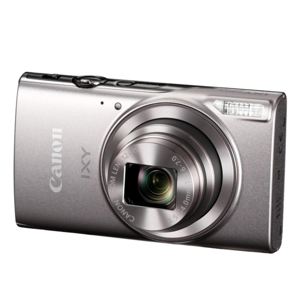 Canon IXY650m Silver Compact Digital Camera with 12x Optical Zoom and Compatible Wi-Fi (IXY650mSL)