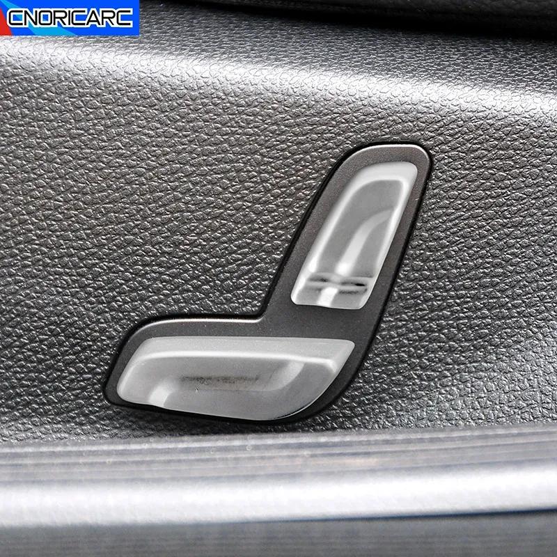 Car Accessories Seat Adjust Buttons Cover Decoration Trim For Mercedes Benz C Class W204 C180 C200 2008-2013 Interior Stickers