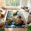 Bob Marley Customizable Name Area Rug Suitable for Balcony Game Room Study room Entryway Anti-slip Rug Anime Office Decor