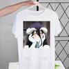 Аниме Оверлорд Футболки Альбедо для парней Круглый вырез Короткий рукав Айнз Ооал Гоун Момонга Футболка Обычная Мужская Хип-хоп Футболка
