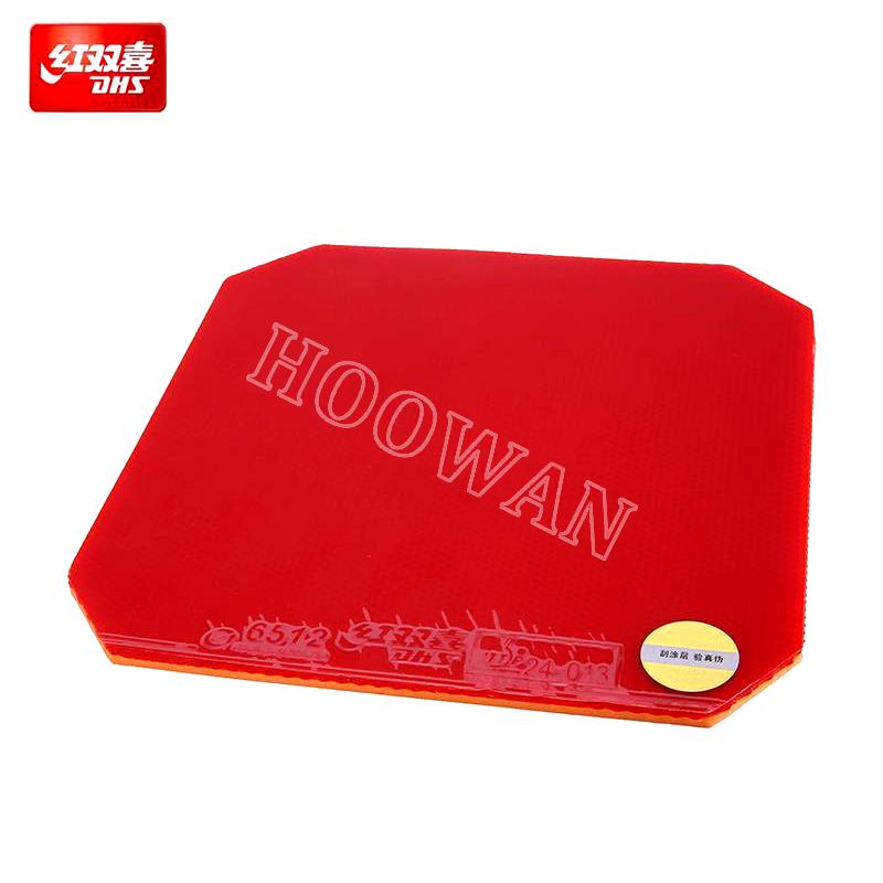 Новая классическая накладка для настольного тенниса DHS 6512 (Универсальный тип) Оригинальная губка для пинг-понга DHS Pimple-in