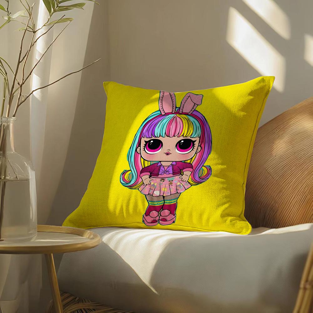 Julc'Estpasdeslolfashioncutecartoon Pillow Case Pillowcase, Double-Sided Printed, Sofa Cushion, Bedroom Headboard
