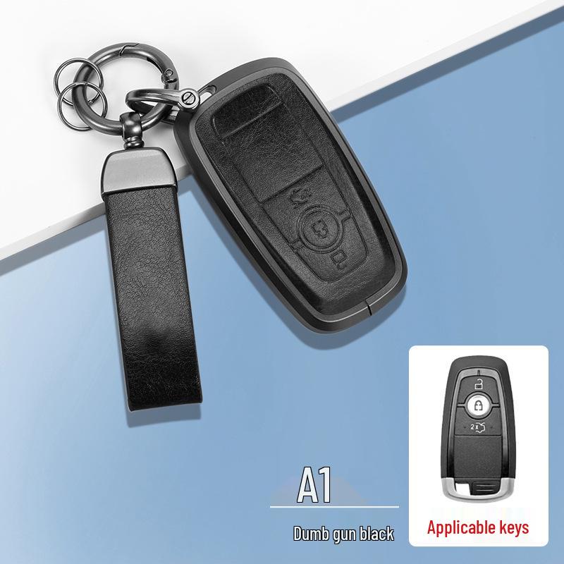 Metal Protective Key Shell for 2015-2017 Ford Mustang - Unisex Design