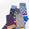 Хлопковые носки до середины икры в горошек Happy Socks для пар - Коллекция Осень-Зима