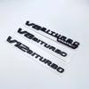 for 3D ABS Flat V8 V12 Biturbo Emblem for GT GT63S GTC GTR GTS G63 G65 C63 C63S S63 S65 Car Fender Side Logo Sticke