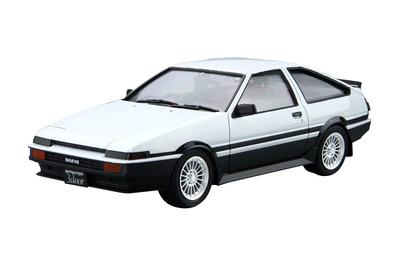 Aoshima Bunka Kyozai Масштабная модель автомобиля Toyota AE86 Sprinter Trueno Пластиковая модель 1/24 GT-APEX '85
