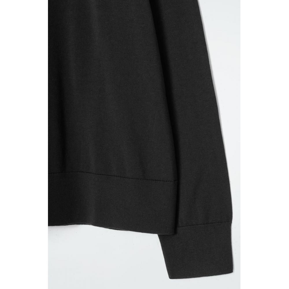 COS Рубашка-поло из японского трикотажного шелка