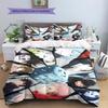 Jujutsu Kaisen Classic Manga Bedding Set Duvet Cover Pillowcase No Filler, Soft Home Bedroom Decor, Perfect Gift for Fans.chl