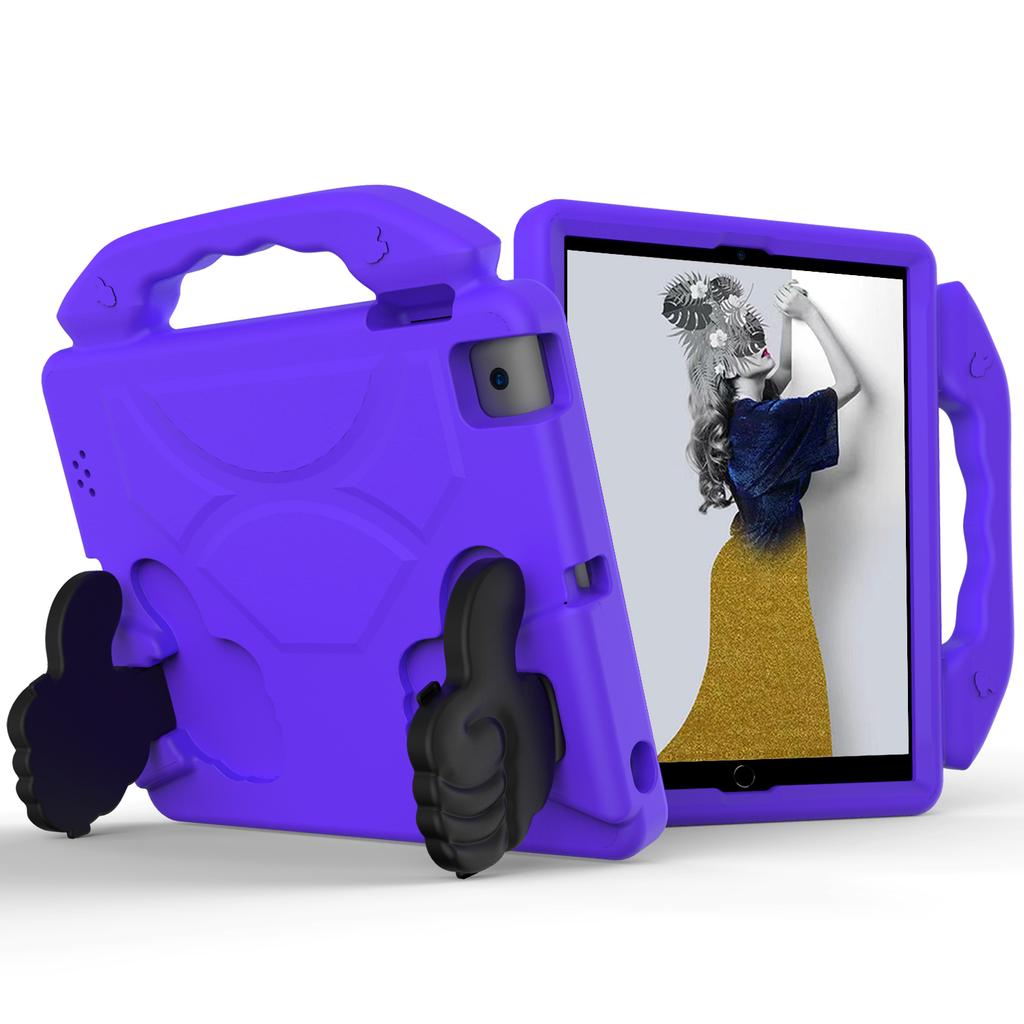 Kids Case for iPad 9.7 6th 5th Pro 9.7 inch Air 2 1 Shockproof Cover for iPad 2 3 4 5 6 mini 7 6 5 4 3 2 1 EVA Thumbs Up Bracket