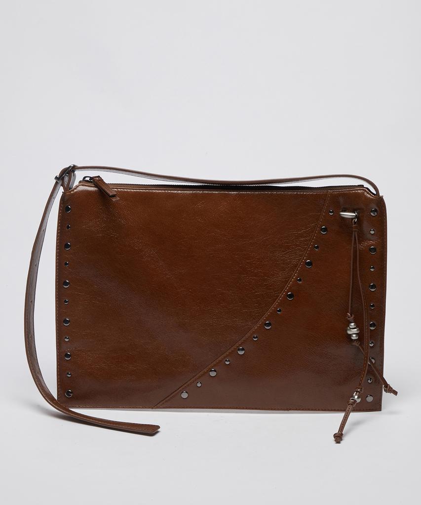 Archivepke Freckle Fold Bag(Glossy Crack Camel)_Ovbax25205Gcm