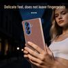 Оригинальный кожаный магнитный чехол для телефона Samsung Z Fold7/6 - Гальванизированный защитный корпус с узором "Личи" и встроенной пленкой.