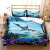 Принт из фильма Аватар Комплект постельного белья из трех предметов Модная вещь Для детей или взрослых Для кроватей Пододеяльники Наволочки Комплект постельного белья Подарок