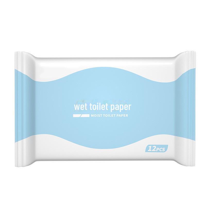 "80-Pack Wet Toilet Wipes for Household Use"