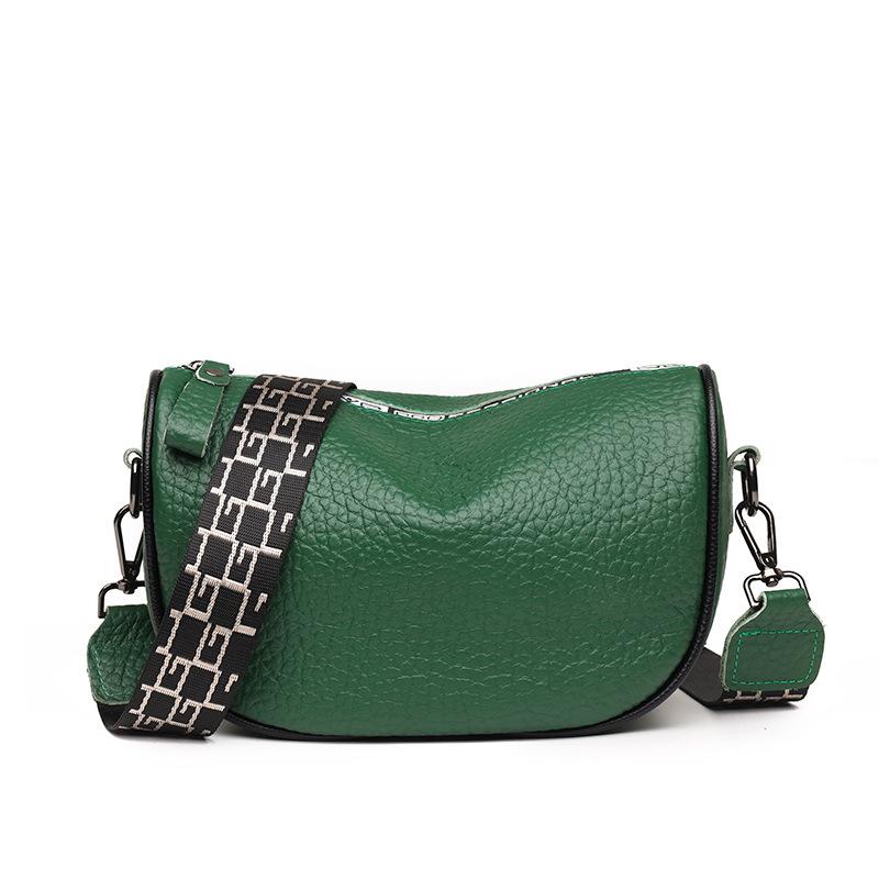 Кожаные женские сумки, модные сумки-пельмени, простые сумки-мессенджеры первого слоя из коровьей кожи