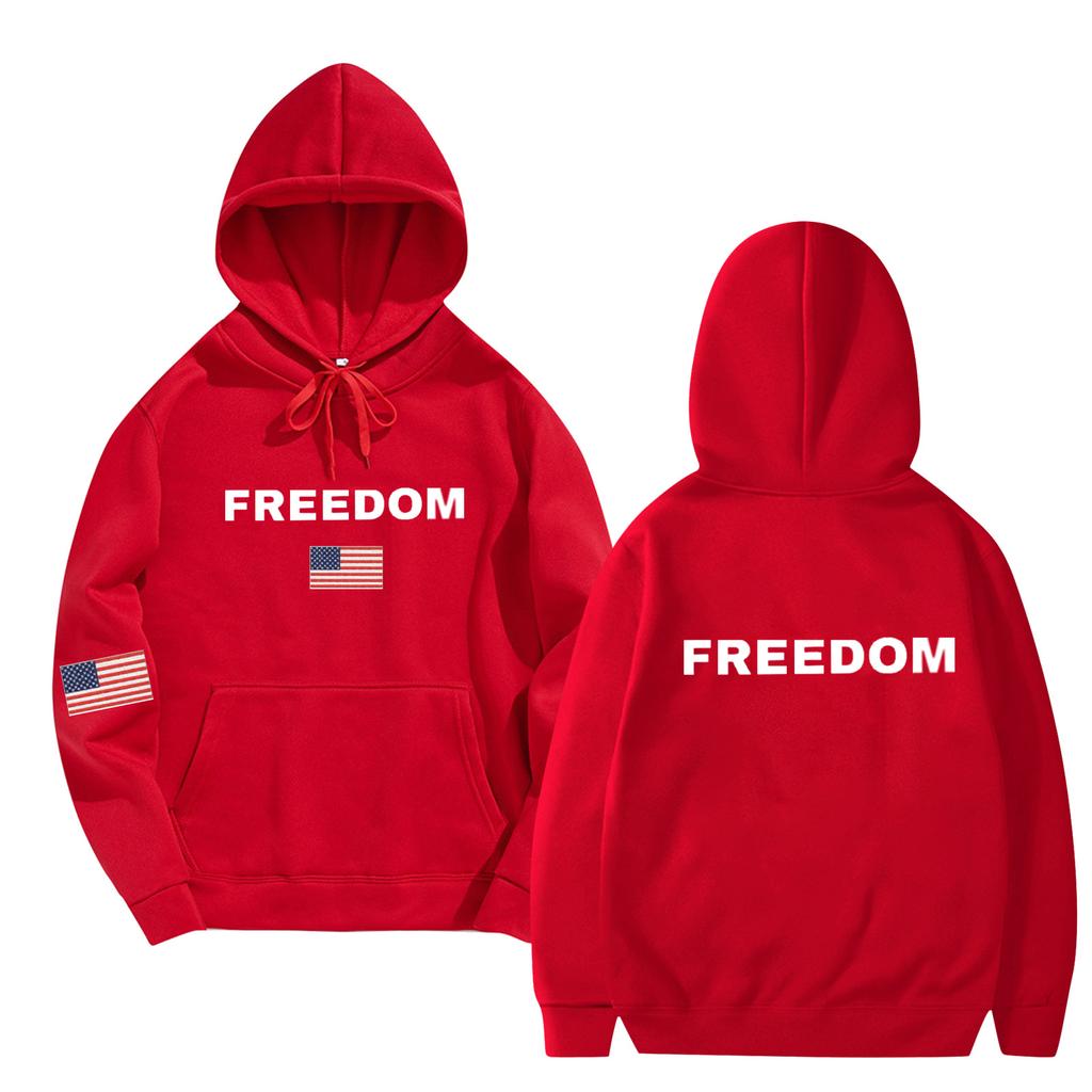 Women's And Men's Fashionable Hooded Long Sleeved Printed Casual Pullover Unisex Sweatshirt Top