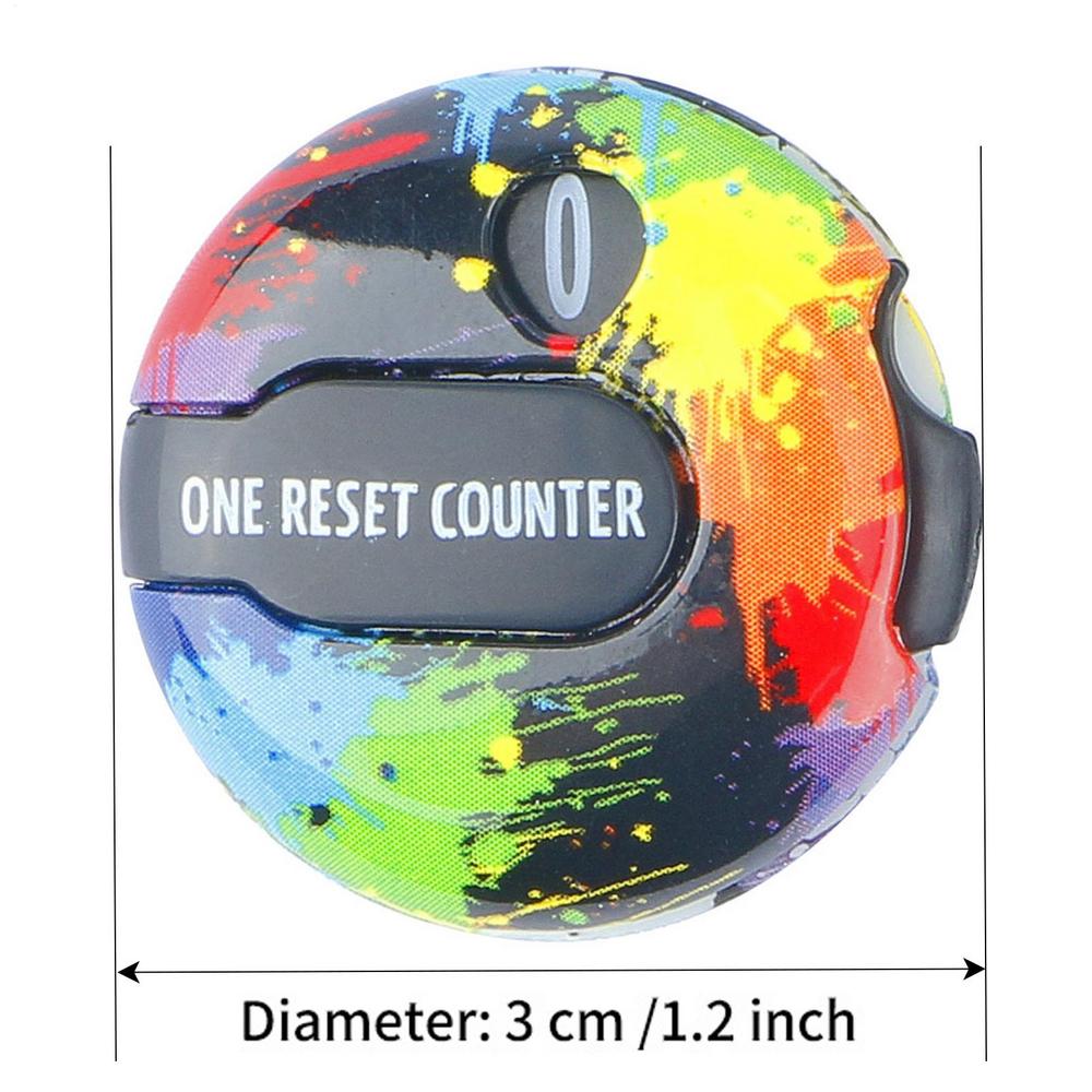 Golf Score Counter Portable Golf Score Counter Clicker Golf Score Keeper With Touch Reset And Clip Attachment Quickly Return 0