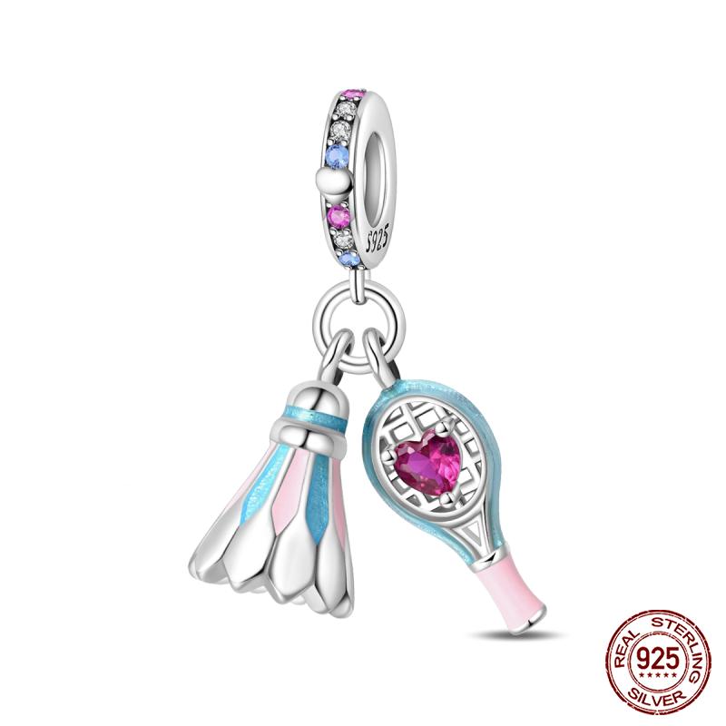 Copper Fashion Holiday Beach Watermelon Green Pear Charms Beads For 3Mm Bracelet Diy Fine Jewelry Gift Making