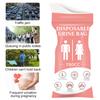 4Pcs 750CC Disposable Urine Bag Leakproof Portable Travel Self-Driving Car Tour Traffic Jam Camping Men Women Pee Vomit Emergency Pouch