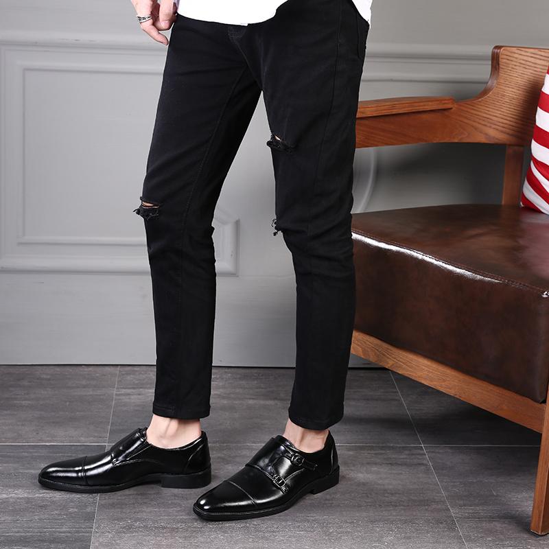 Модные новые мужские лоферы слипоны с кисточками из натуральной кожи, повседневная деловая обувь, формальные монки оксфорды для мужчин, модная удобная обувь