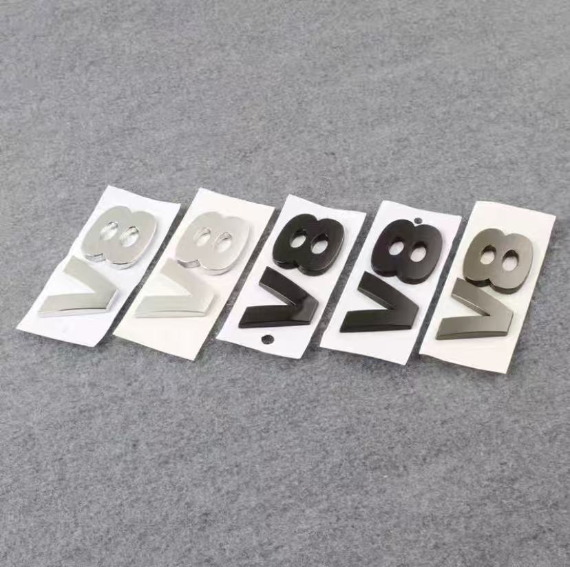 For Land Rover Tail Badge Discovery 4 V8 HSE Diesel Edition Emblem, Discovery 3 Letter Badge Displacement Logo Body Sticker jvhn2