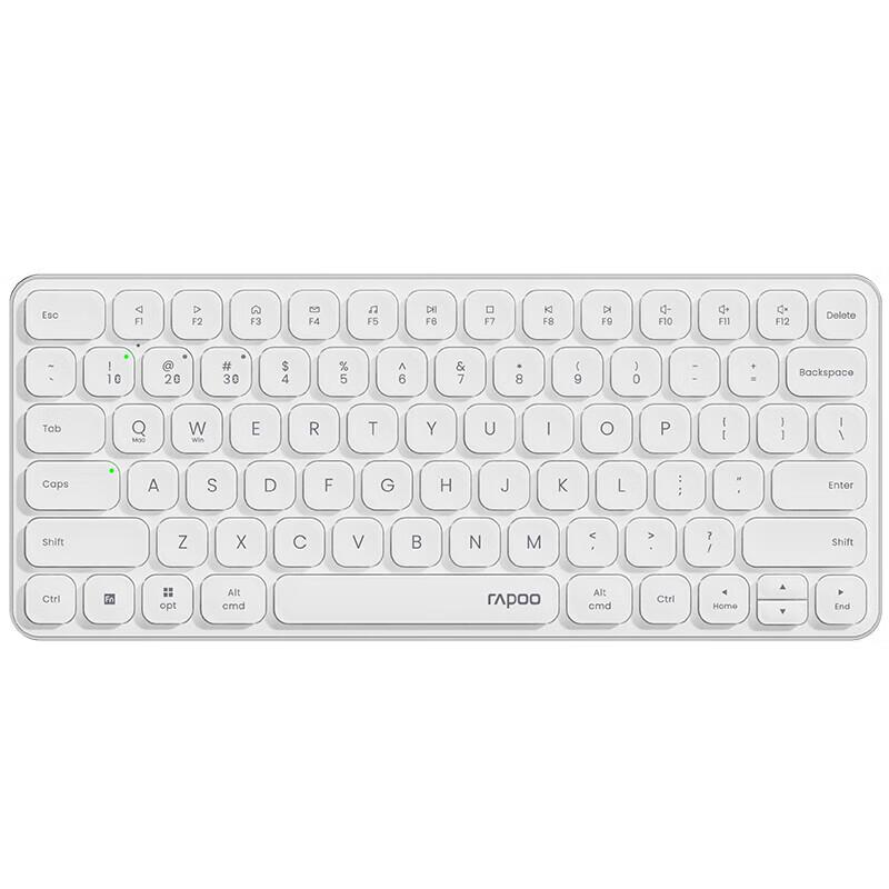 Rapoo E9000G Обновленная 78-клавишная ультратонкая беспроводная многорежимная клавиатура